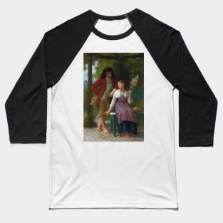 Before The Engagement by William-Adolphe Bouguereau Baseball T-Shirt